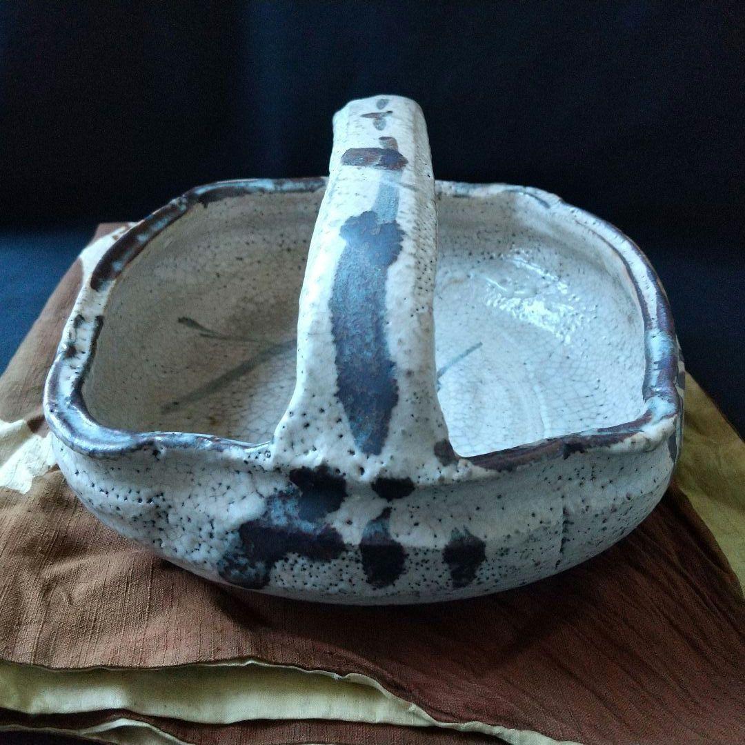 志野 鉢 黒田陶庵 古箱 箱書きあり 貴重 骨董 茶道具