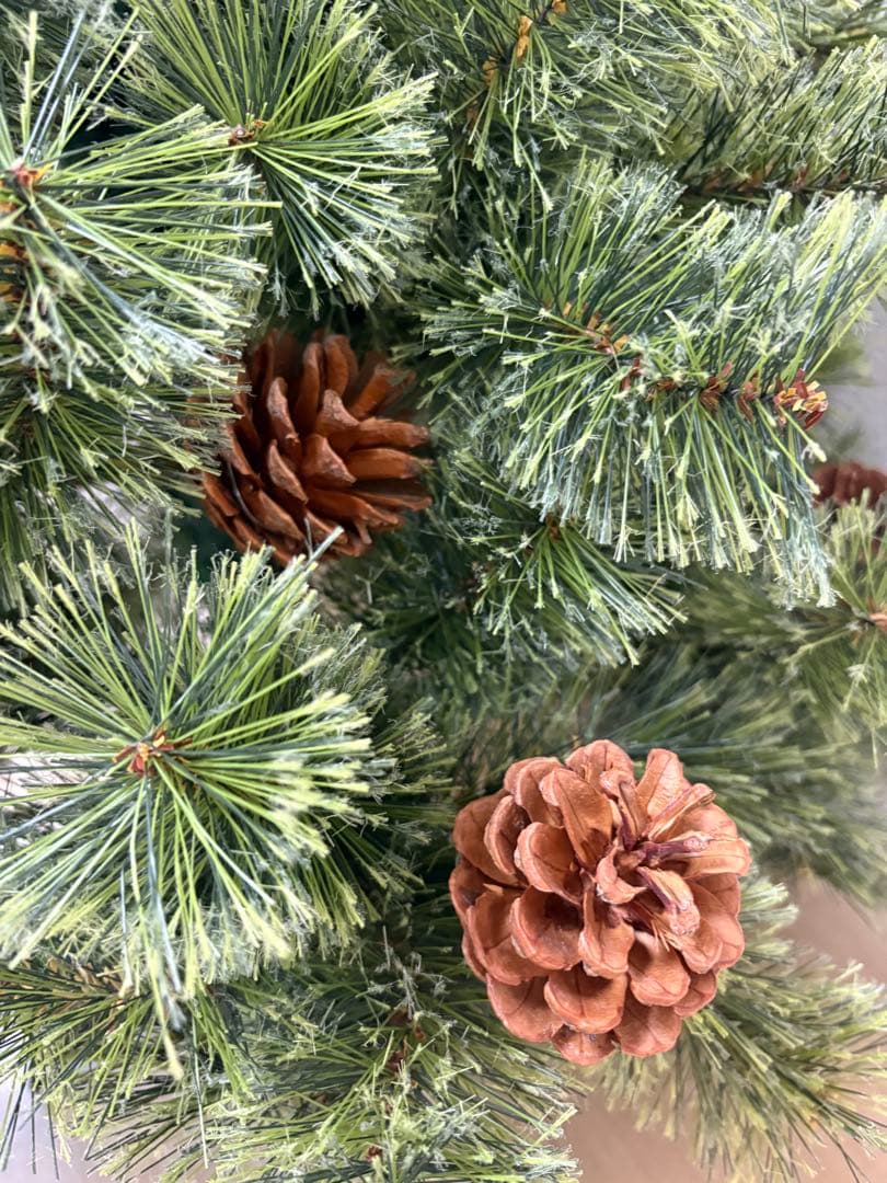 クリスマスツリー 150cm 松ぼっくり付き