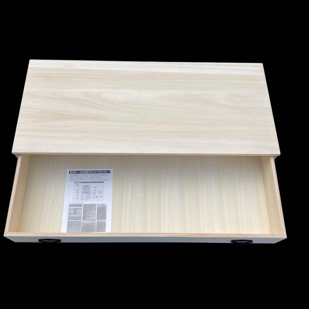 美品　桐タンス　着物用　3段　日本製