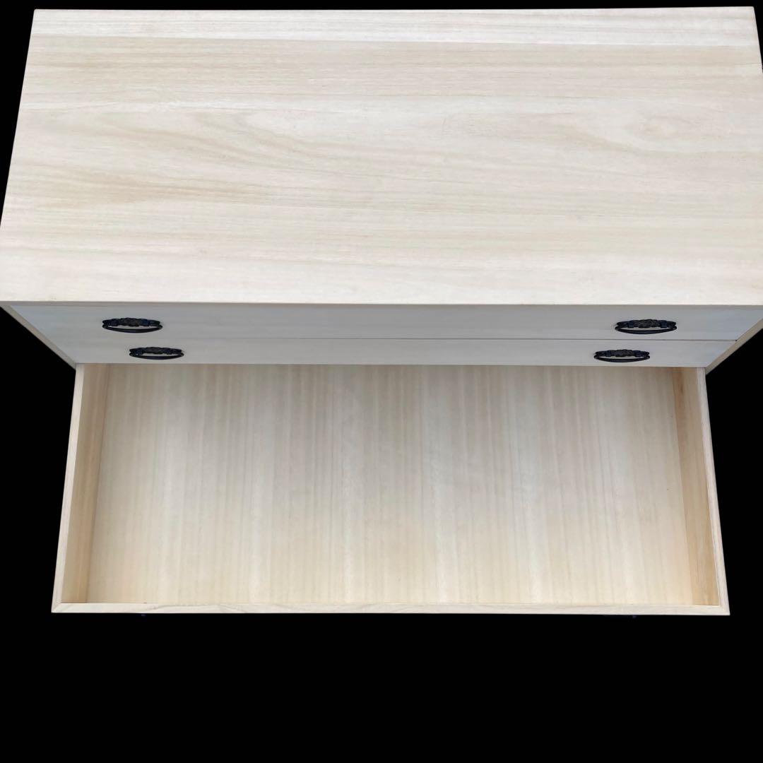 美品　桐タンス　着物用　3段　日本製