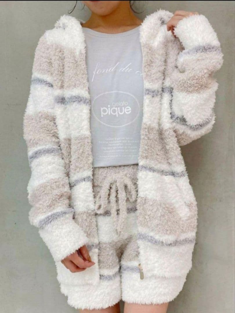 【セール】ジェラートピケ ジェラート'ランダムボーダー セット