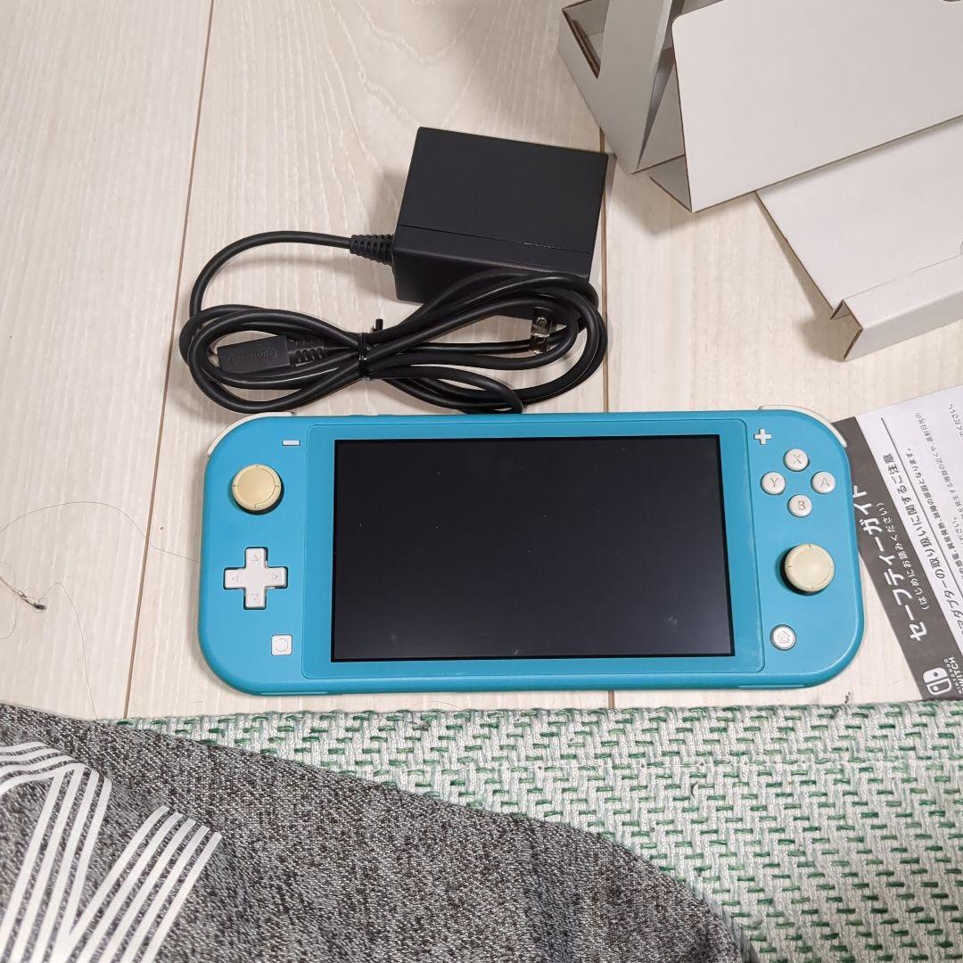 Nintendo Switch Lite ターコイズ 本体　中古　ジャンク扱い