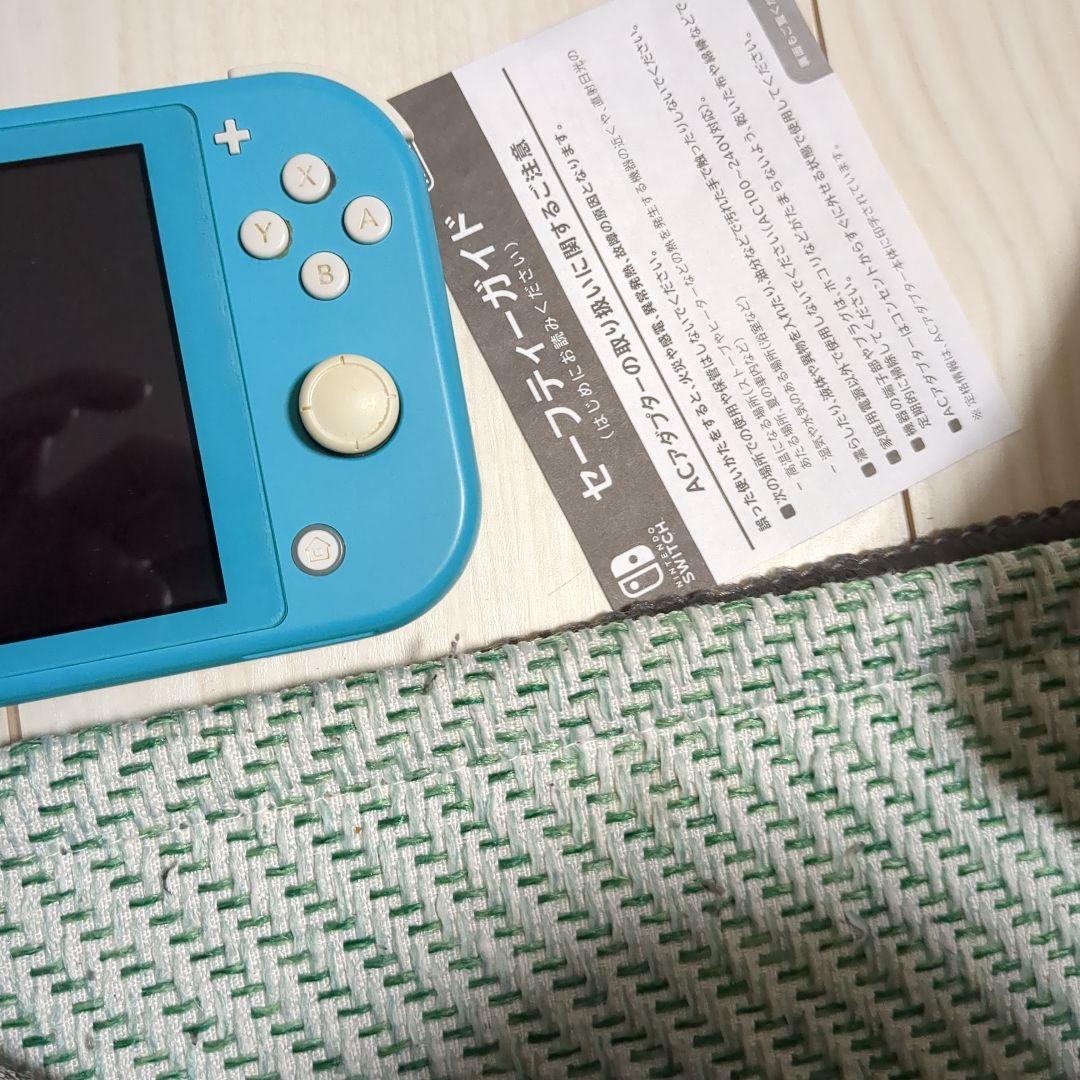 Nintendo Switch Lite ターコイズ 本体　中古　ジャンク扱い