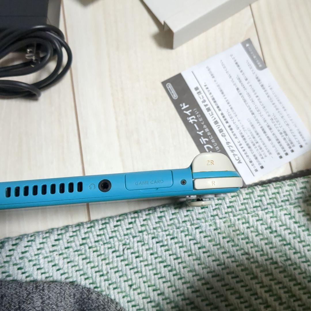Nintendo Switch Lite ターコイズ 本体　中古　ジャンク扱い