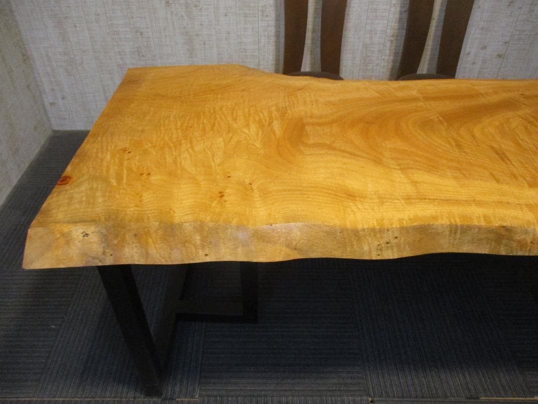 ＃1619■　楠　クス　テーブル　ローテーブル　ダイニング　座卓　一枚板　天板