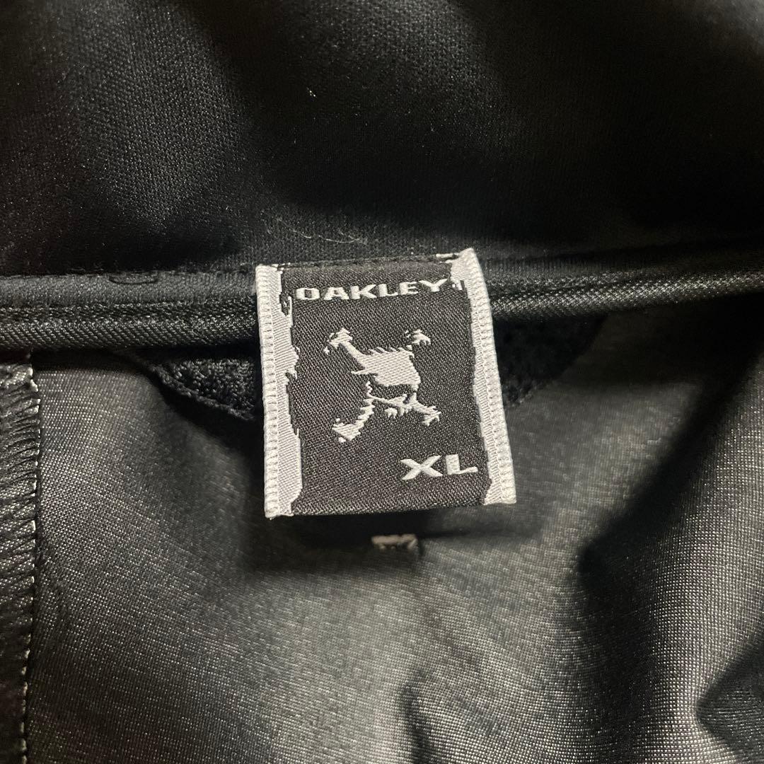 美品 Oakley ゴルフウェア スカル セットアップ フルジップジャケット