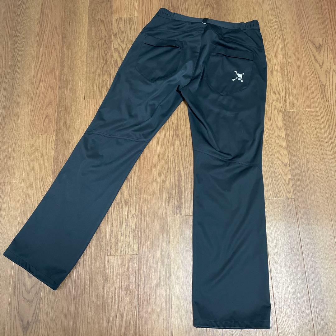 美品 Oakley ゴルフウェア スカル セットアップ フルジップジャケット