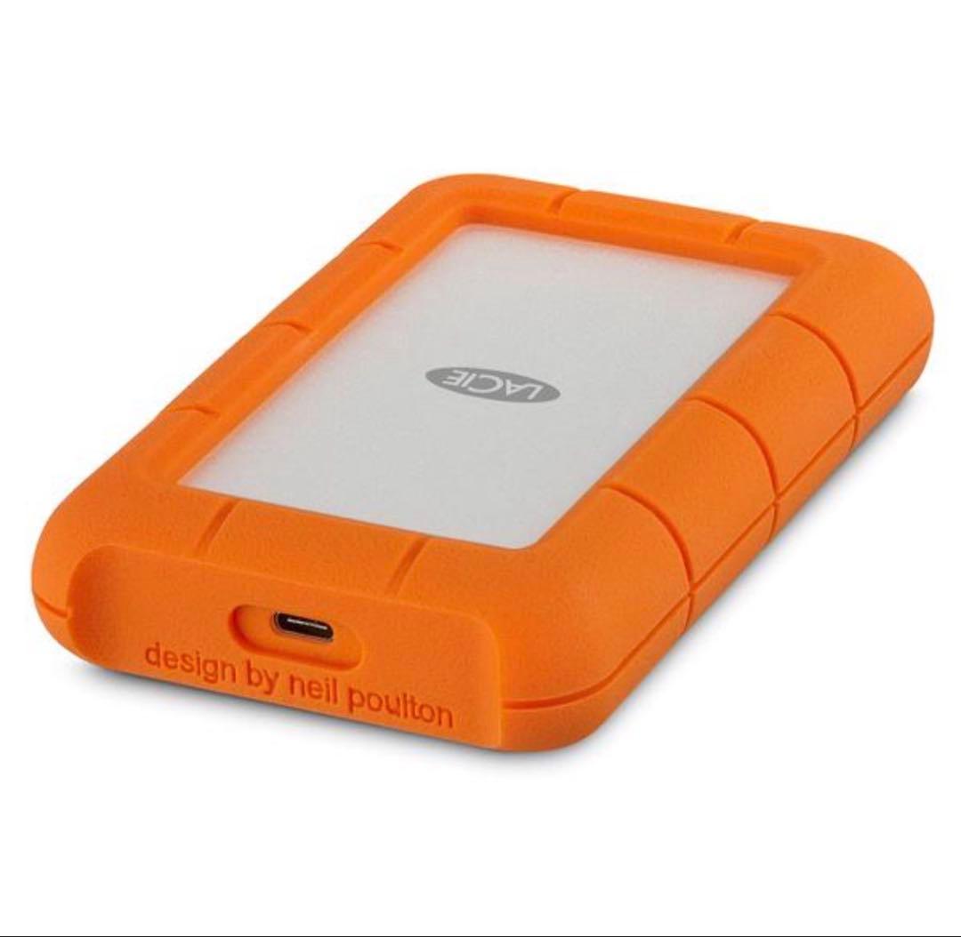 ラシー LaCie 耐衝撃HDD Rugged USB-C 2TB 2EUAP9