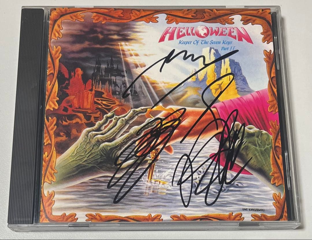 Helloween サイン入りCD