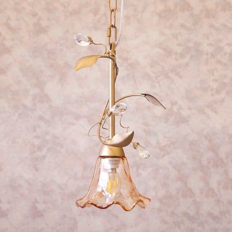 要問合わせ♥️フレンチアンティーク調♥️お洒落　フラワー　ランプ　ライト　２色