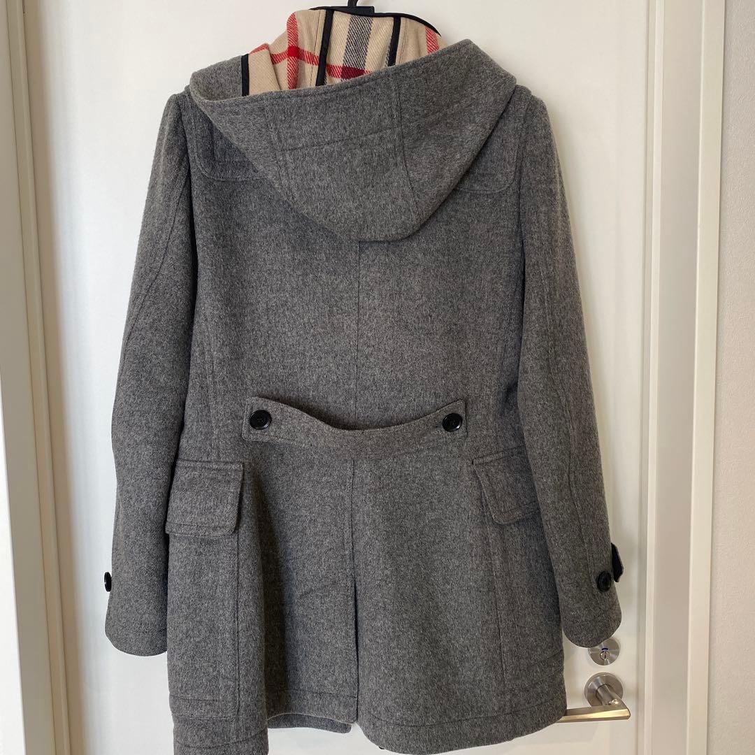 【BURBERRY BRIT】ダッフルコート 36 グレー