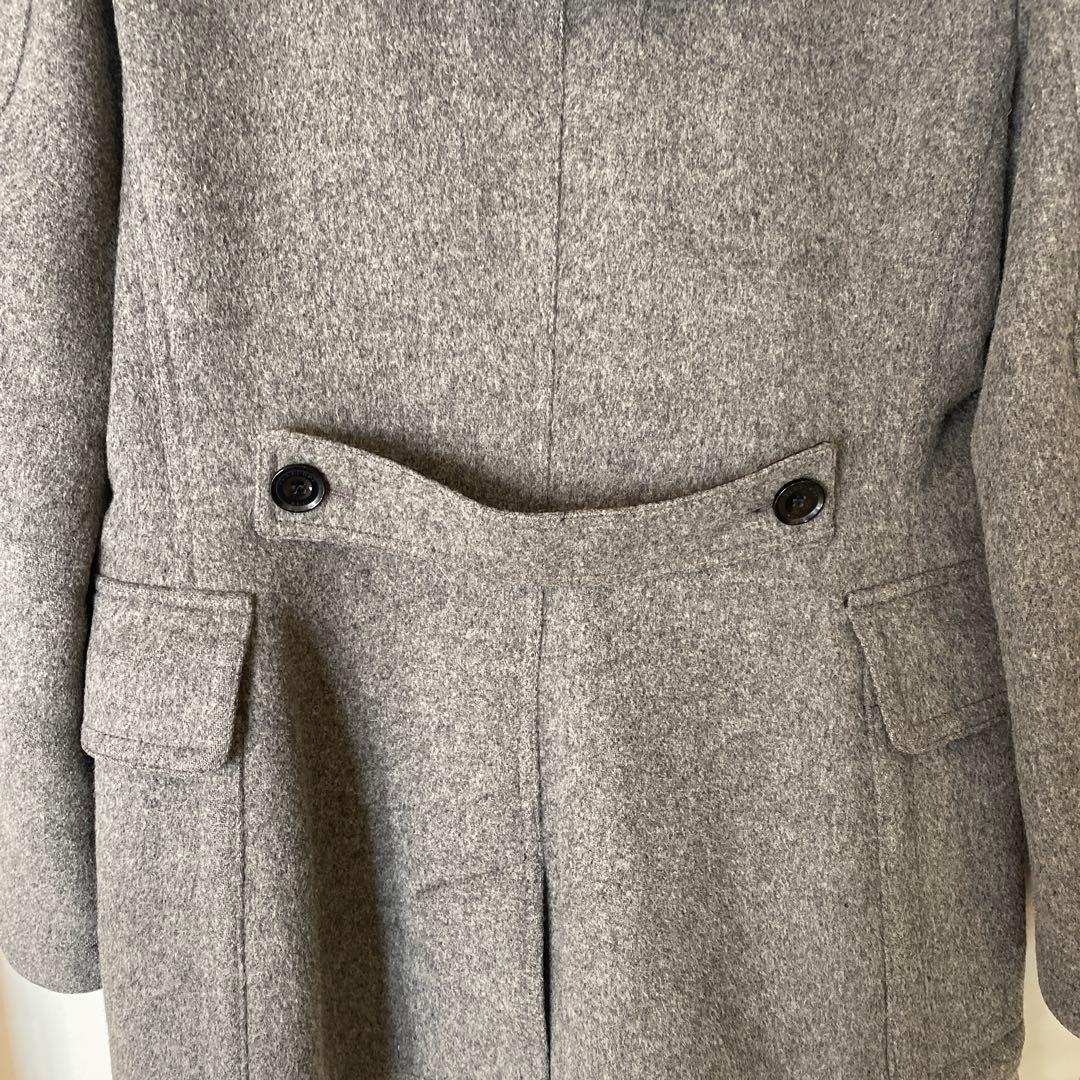 【BURBERRY BRIT】ダッフルコート 36 グレー