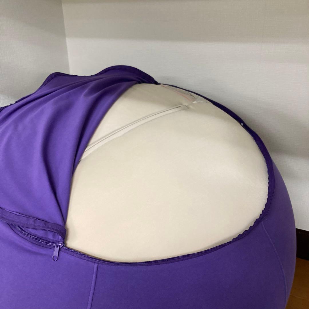 yogibo pod ヨギボーポッド パープル　紫　ネイビーカバー未使用、新品