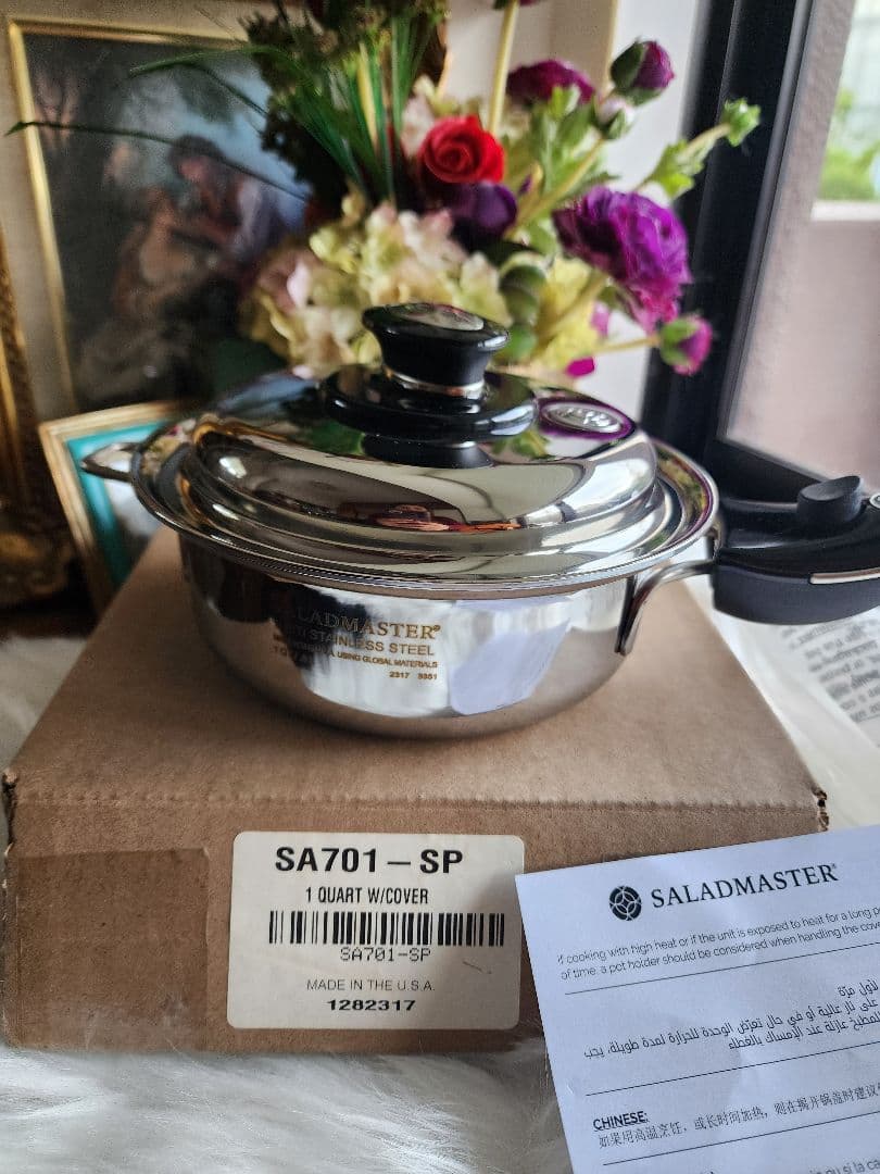 SALADMASTER SA701-SP 1クォート両手鍋