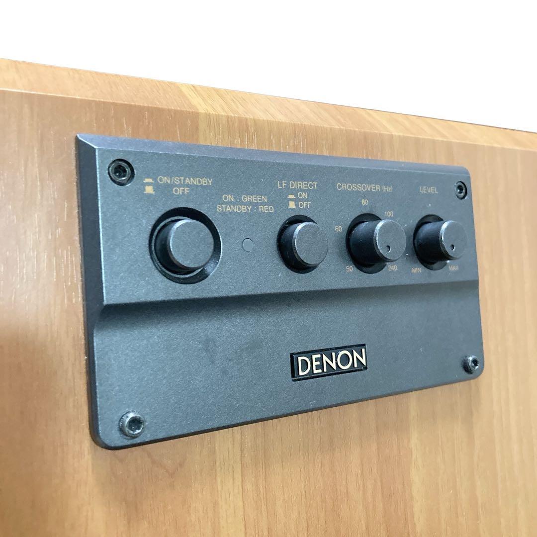 美品　定価4.4万　5.1chスピーカー ホームシアターセット　DENON 木目