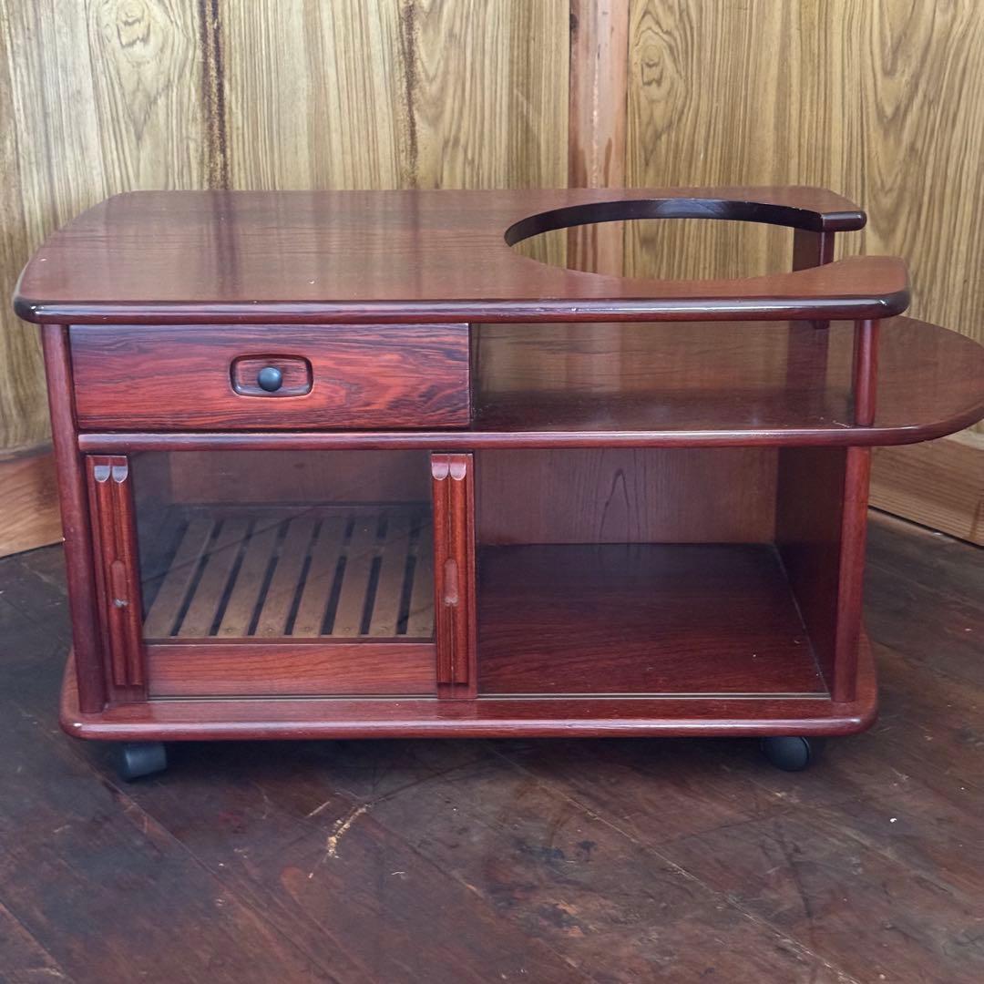 カリモク　karimoku お座敷ポット　ワゴン　キャスター付き　ティーポット