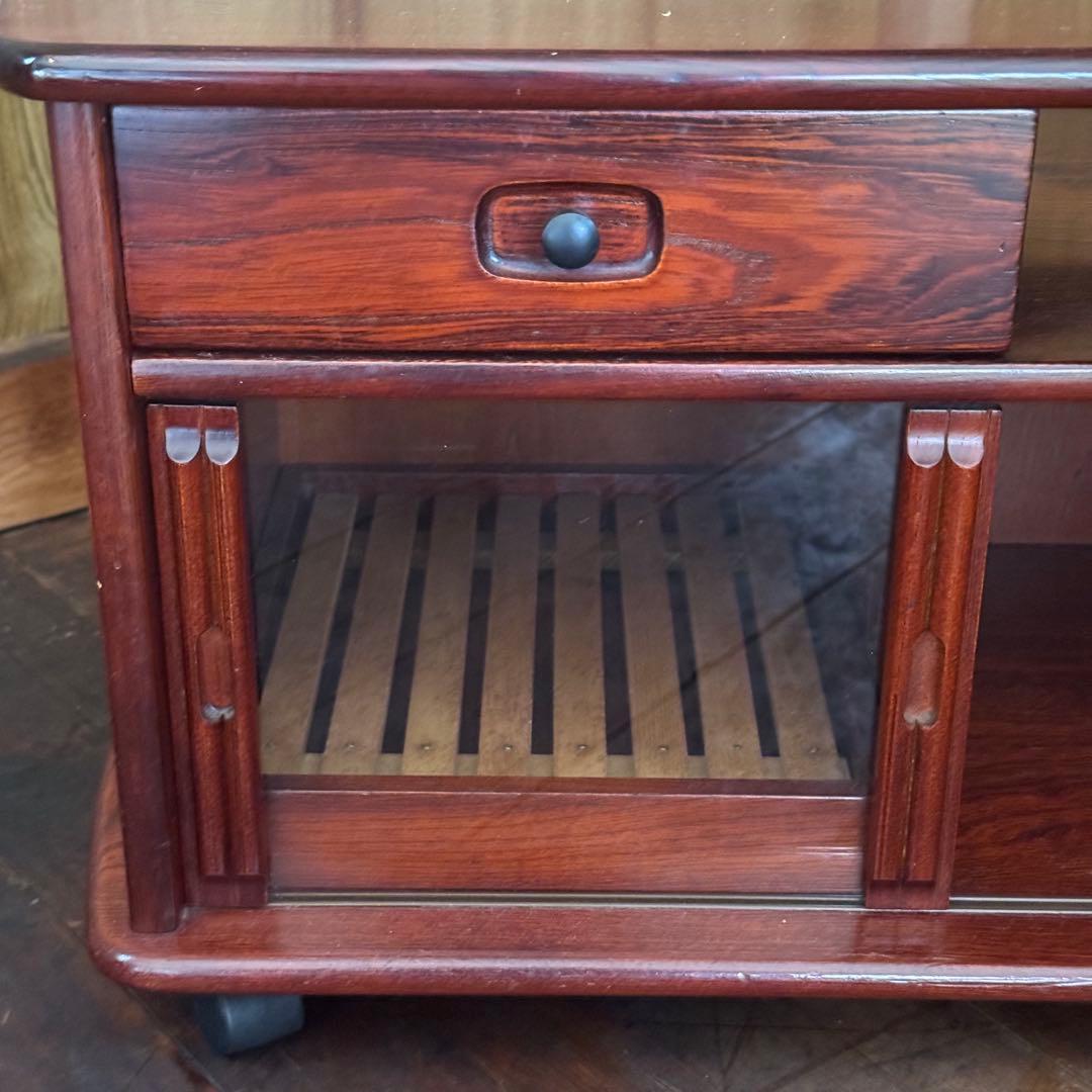 カリモク　karimoku お座敷ポット　ワゴン　キャスター付き　ティーポット