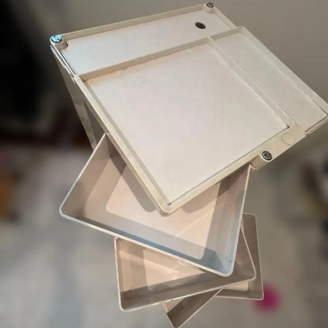 BOBY WAGON ボビーワゴン 4段4トレイ ホワイト