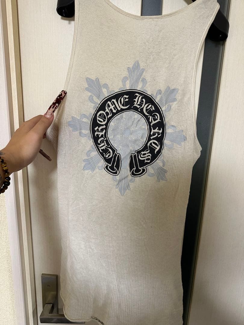 Chrome Hearts タンクトップ ホワイト レア 希少 クロムハーツ