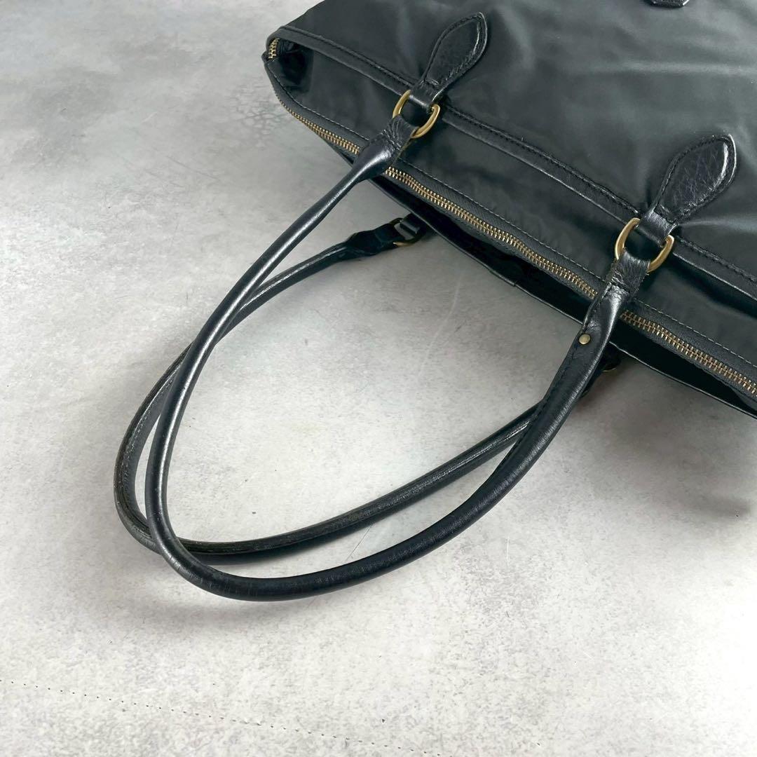 美品　Felisi フェリージ　トートバッグ　A4可　ナイロン　肩掛け　ブラック