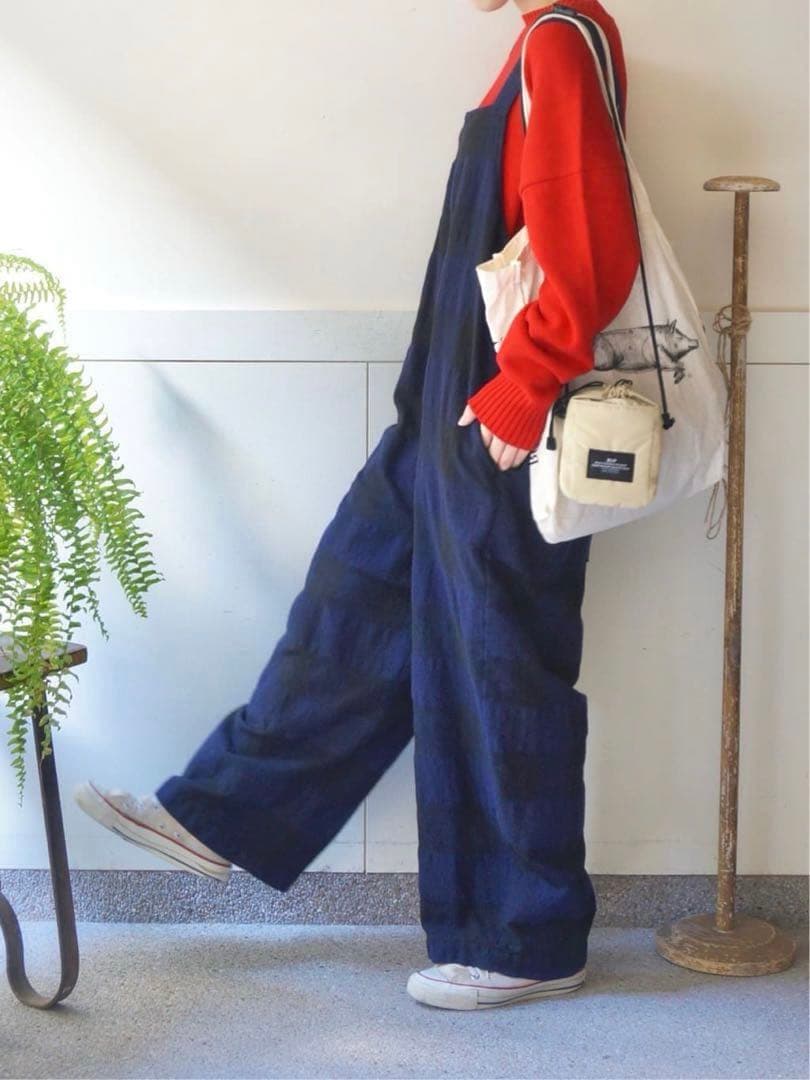 journal standard luxe チェック フィッシャーオーバーオール