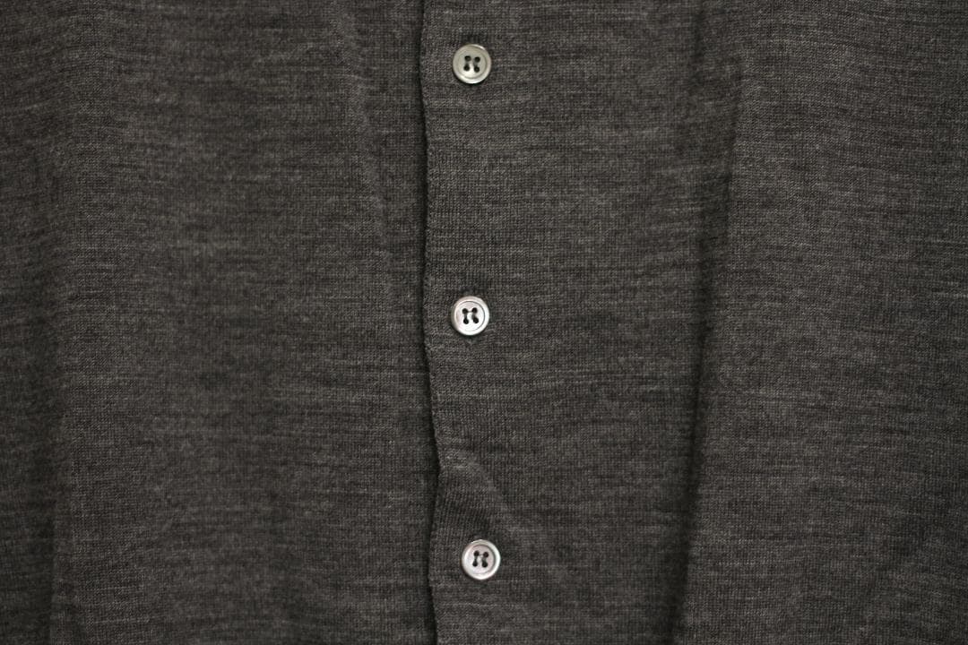 【美品】JOHN SMEDLEY 襟付きカーディガン M(L'choppe