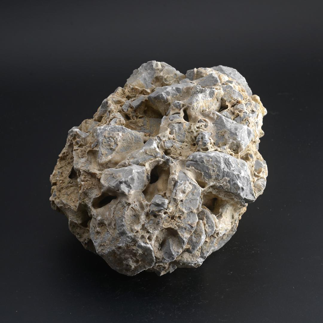 さざれ石（石灰質角礫岩 W22.5cm/D21.4cm/H14.8cm）081