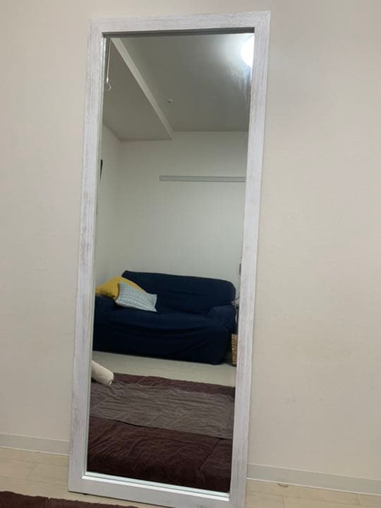 スタンドミラー　ほぼ使用感なし！引き取り金額2000円