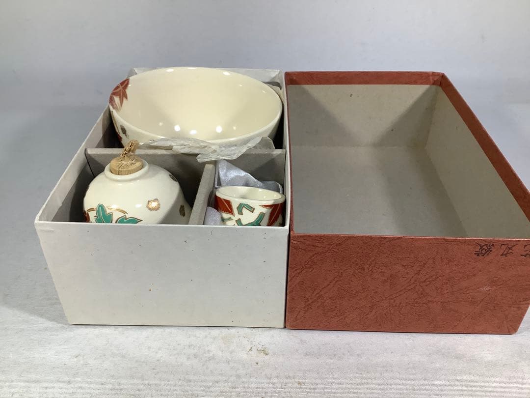 利休茶箱　女桑　茶器セット　茶道具　送料無料
