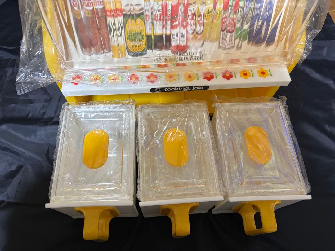 クッキングジョア昭和レトロ　調味料ケース　調味料入れ