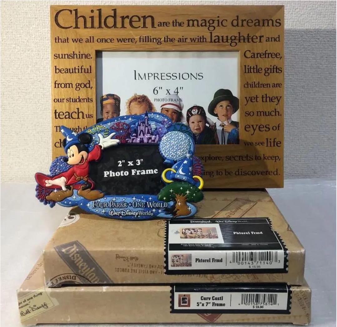 ディズニーワールド フォトフレームセット