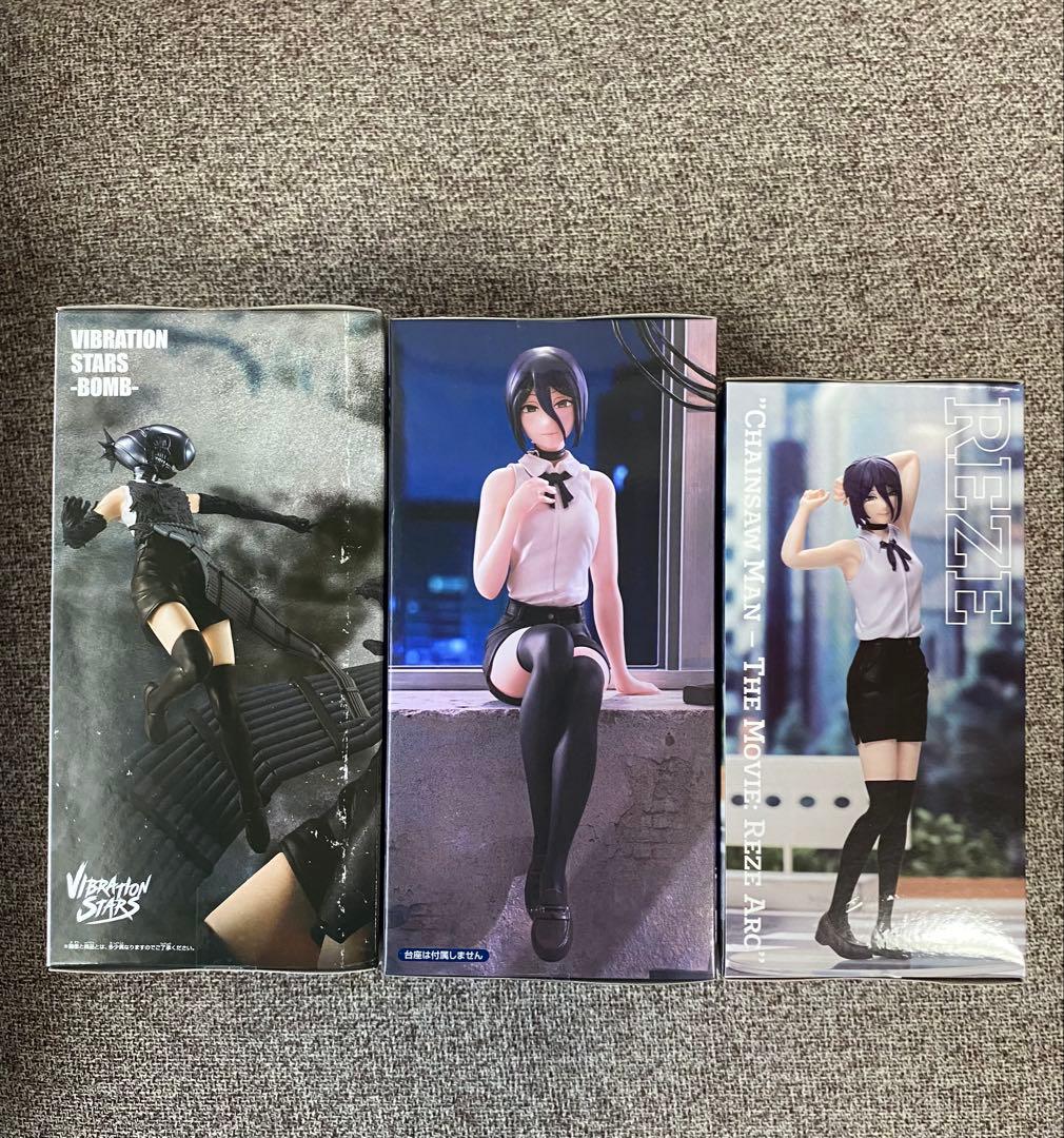 チェンソーマン　レゼ篇　レゼ　 プライズフィギュア5点セット