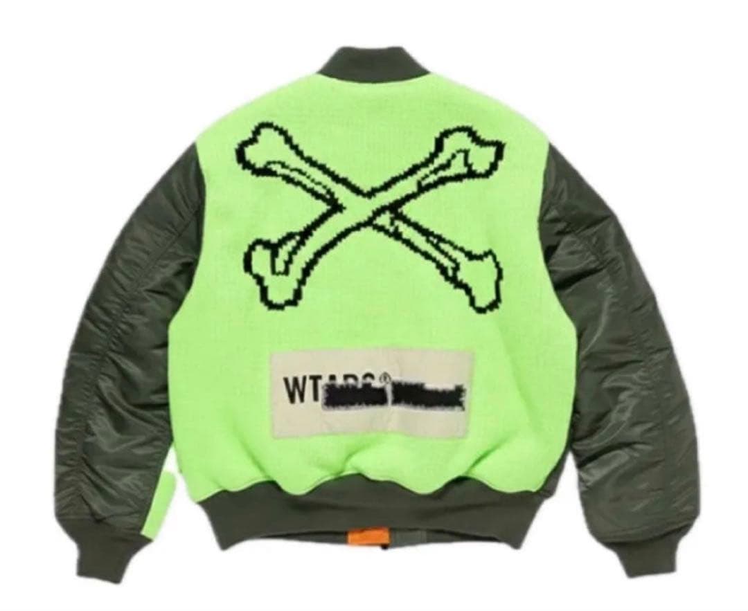 26 WTAPS x Alpha MA-1 Core SPEC XL オリーブ