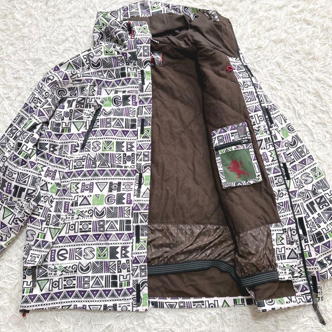 ■6217【ポンタペス】大きいサイズ/XL スノボウェア 上下セット スキー