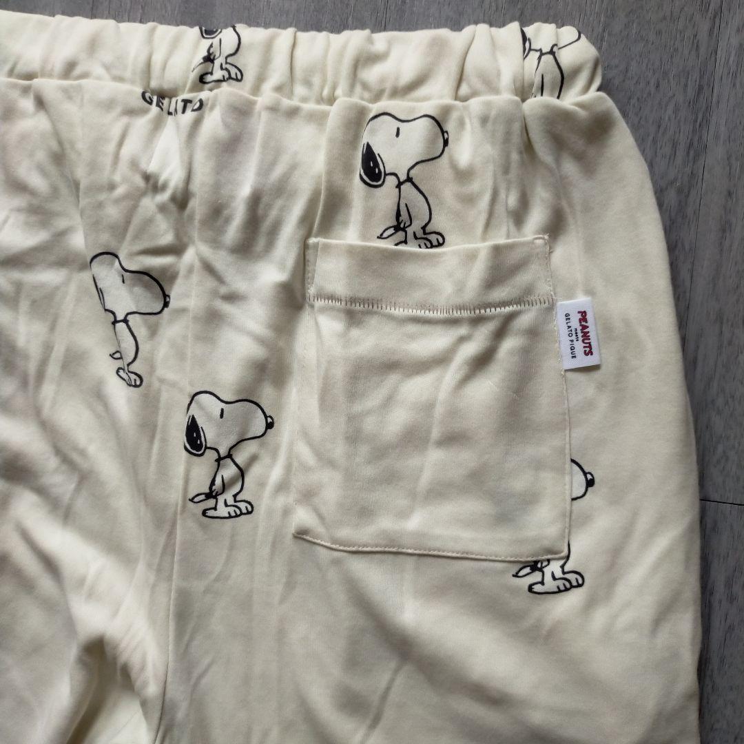 八咫烏！ジェラート ピケ　レディース スヌーピー柄　パジャマ上下