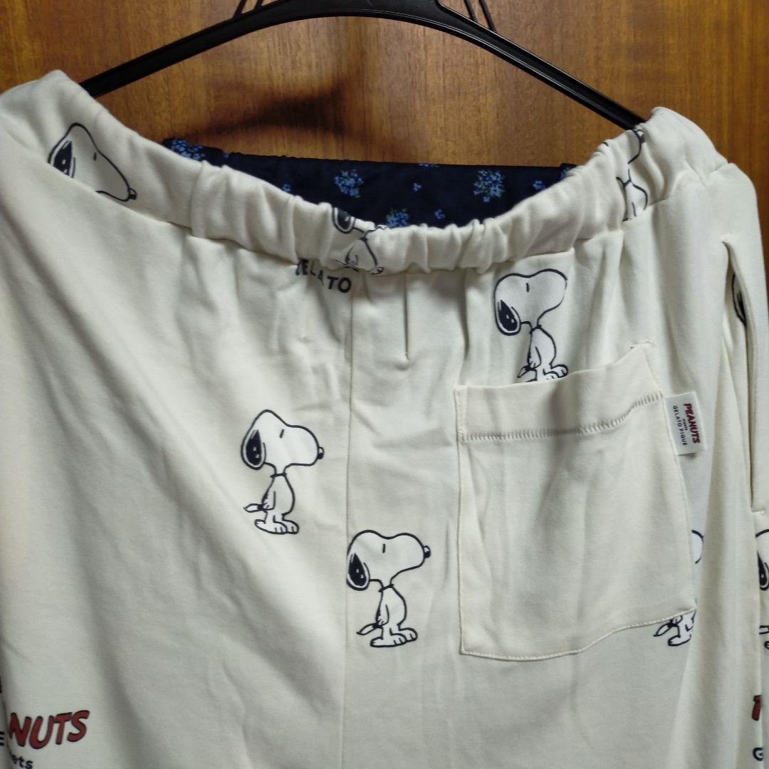 八咫烏！ジェラート ピケ　レディース スヌーピー柄　パジャマ上下