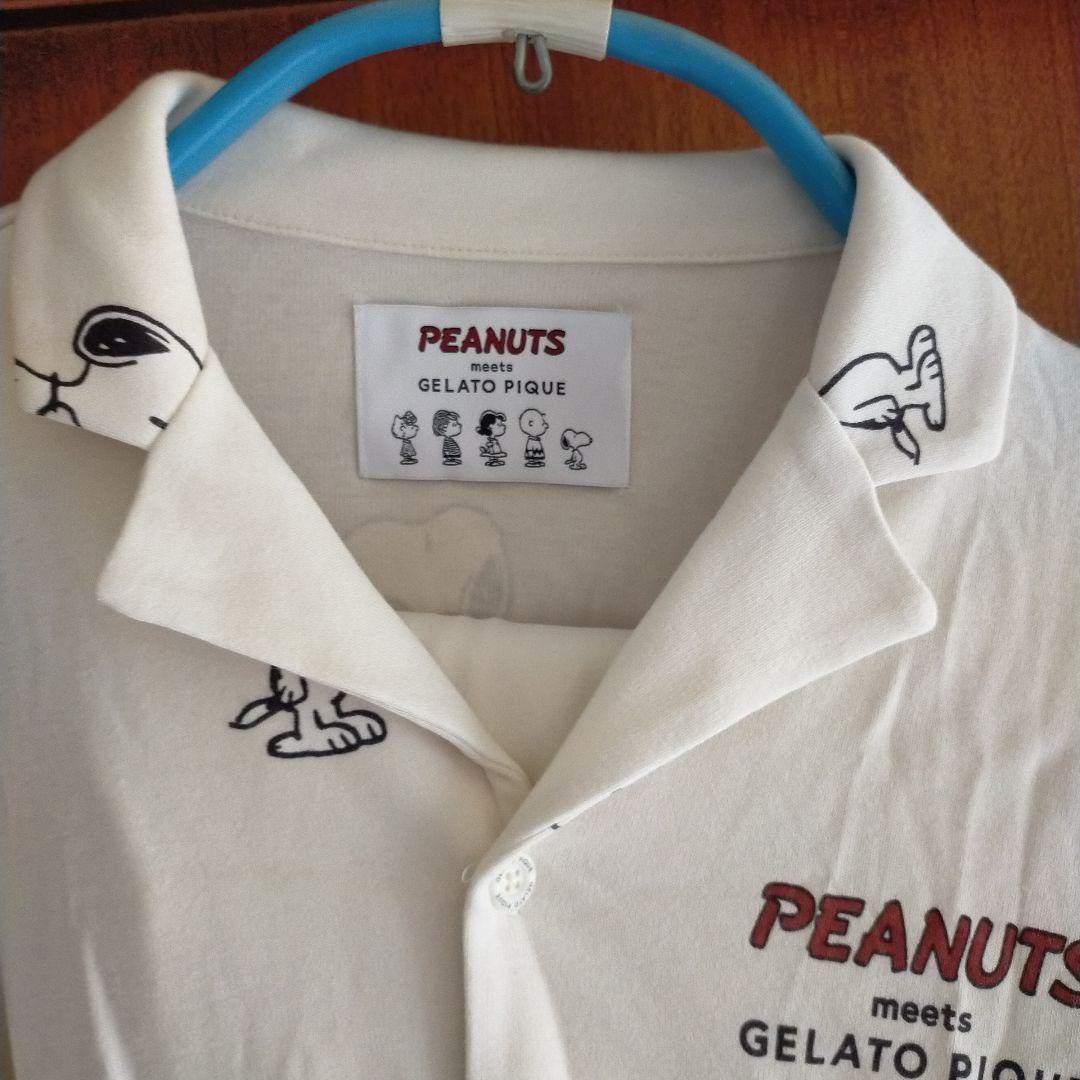 八咫烏！ジェラート ピケ　レディース スヌーピー柄　パジャマ上下