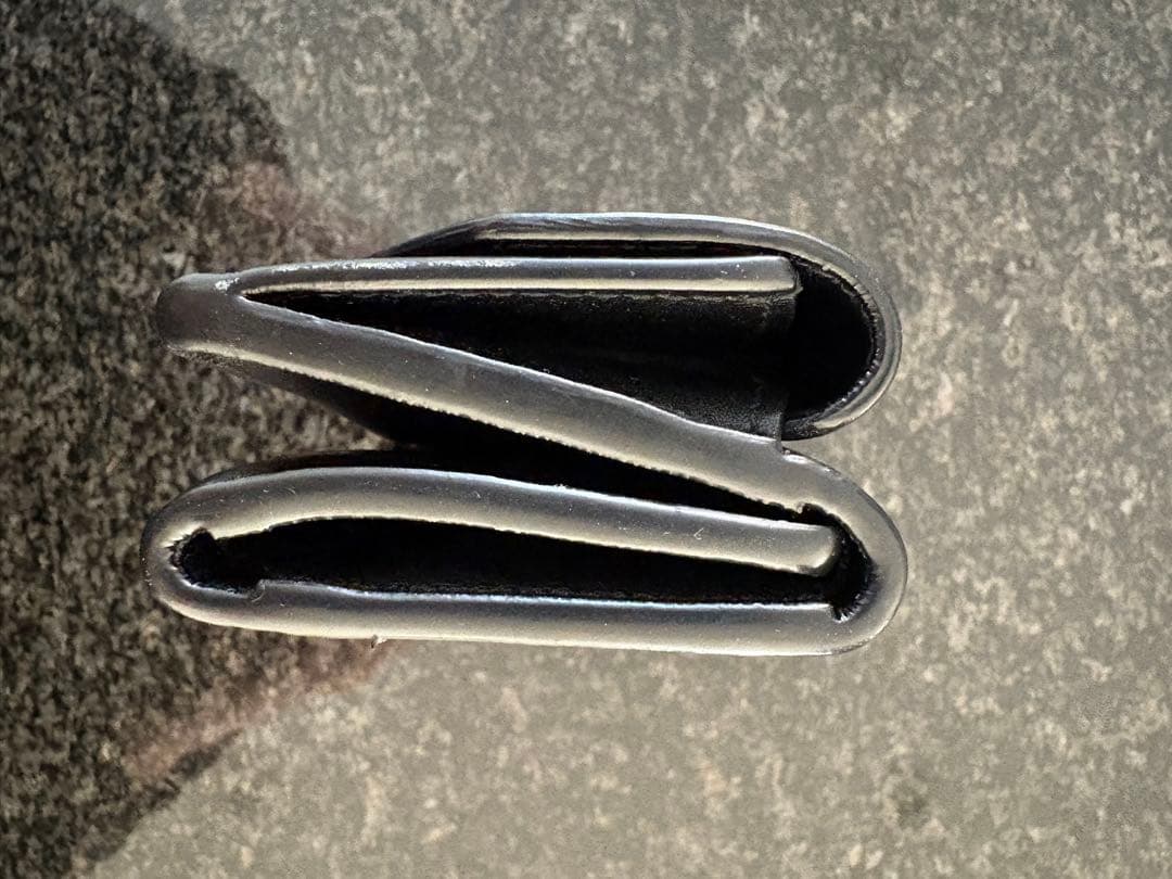 BALENCIAGA WALLET 1 ブラック三つ折り財布