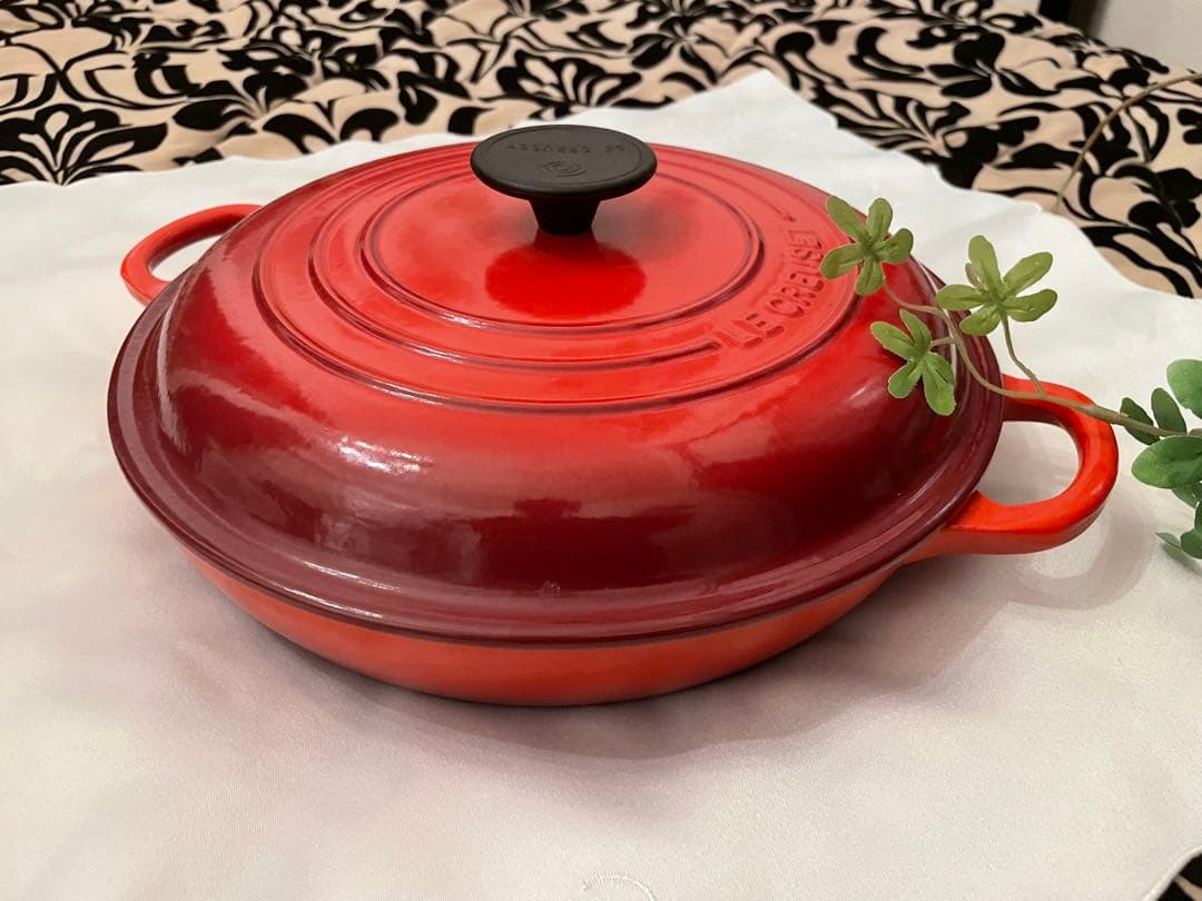 ぽ*ぽ様 【未使用】LE CREUSET ル・クルーゼ 26cm キャセロール