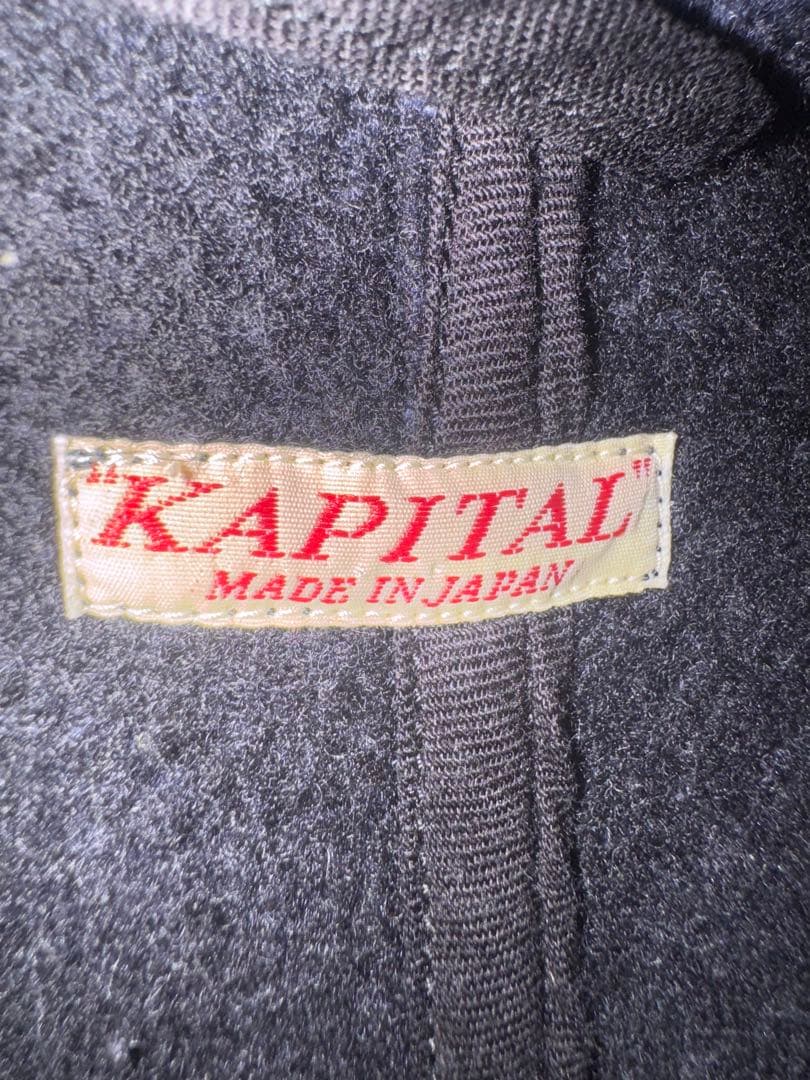 kapital キャピタル チロルウールノマドジャケット サイズ2【M】ネイビー