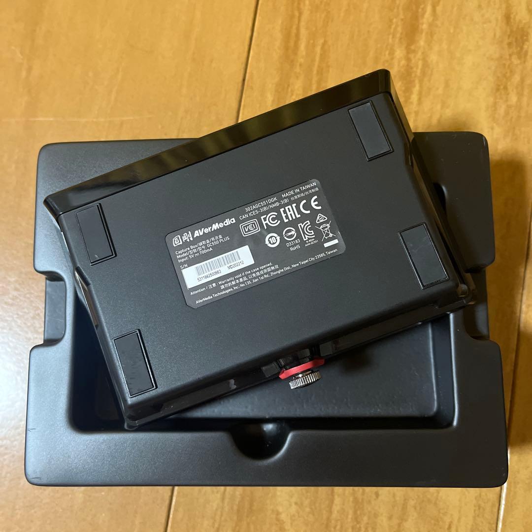 ビデオキャプチャー・キャプチャーボード AVerMedia GC550PLUS LiveGamerExtremeLGX2