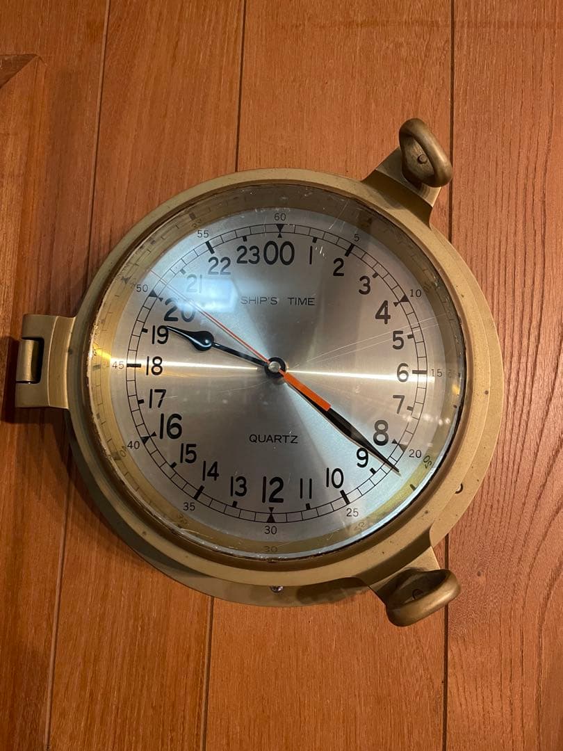 クォーツ船舶時計 約30cm