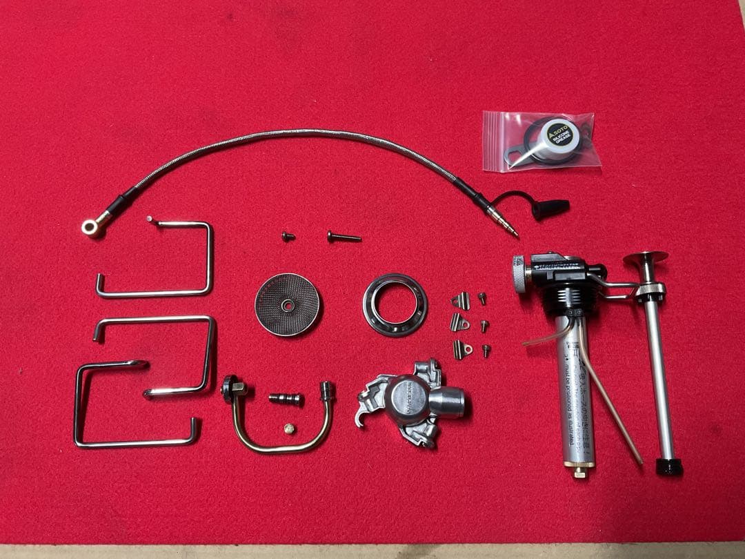 SOTO MUKAストーブ　メンテナンス済み動作良好！新品付属品多数付きセット