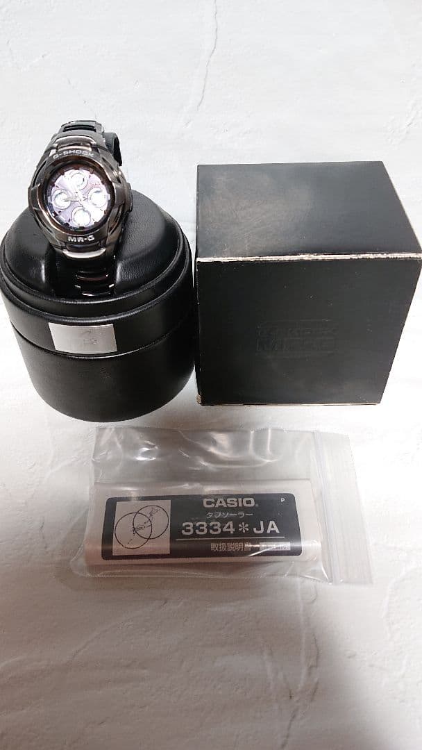 ⑩ G-SHOCK MR-G MRG-2100DJ-1AJF 美中古品。