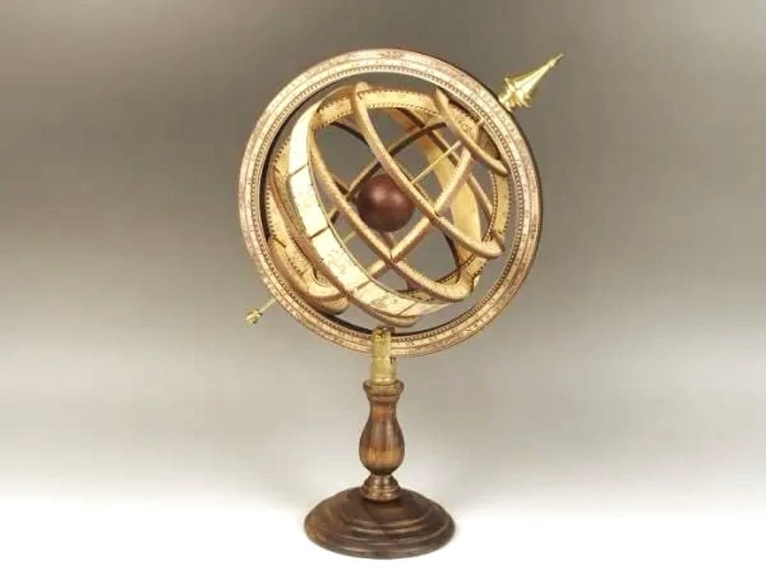 渾天儀(天球儀) 古代天体観測機器 アンティーク 置物