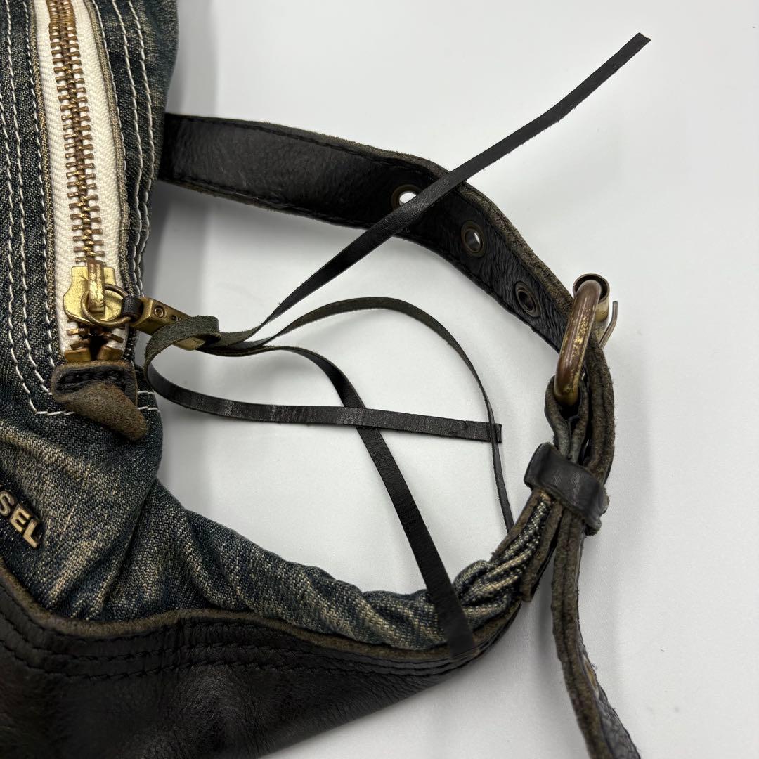 バッグ Archive Diesel body bag Denim logo