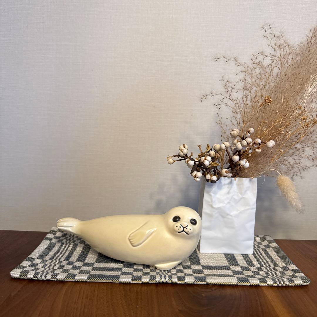 リサラーソン　あざらし　ミディアム