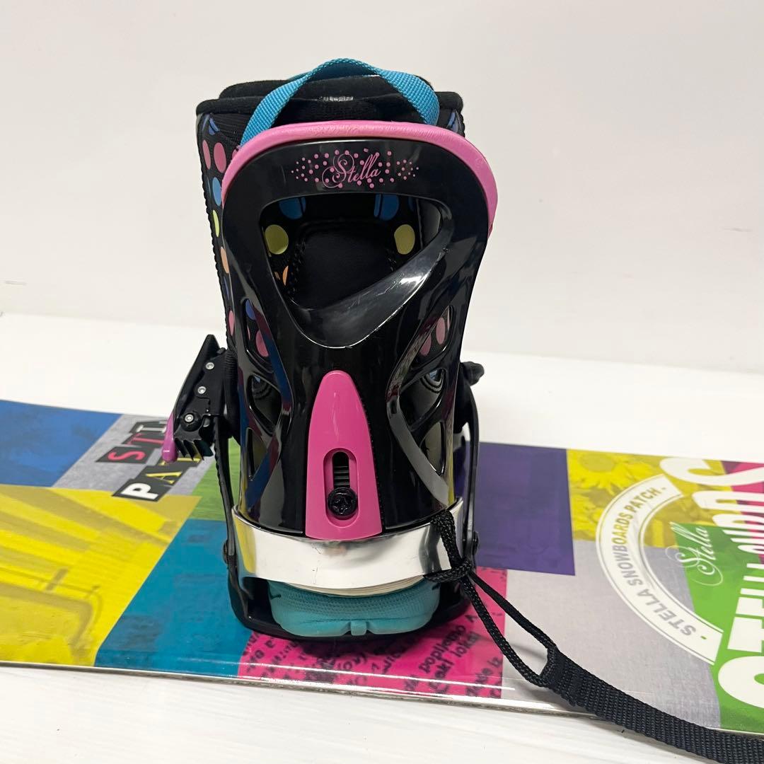 STELLA スノーボード 5点セット マルチカラー