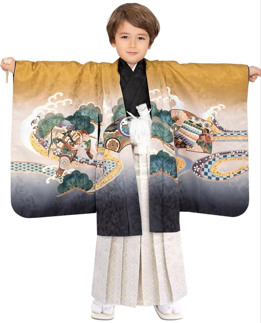 七五三 五歳 男の子 着物フルセット 京越キョウエツ