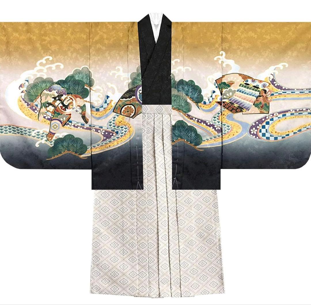 七五三 五歳 男の子 着物フルセット 京越キョウエツ